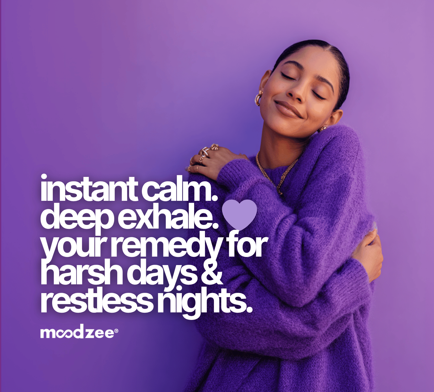 💜 Instant Calm. Deep Exhale.