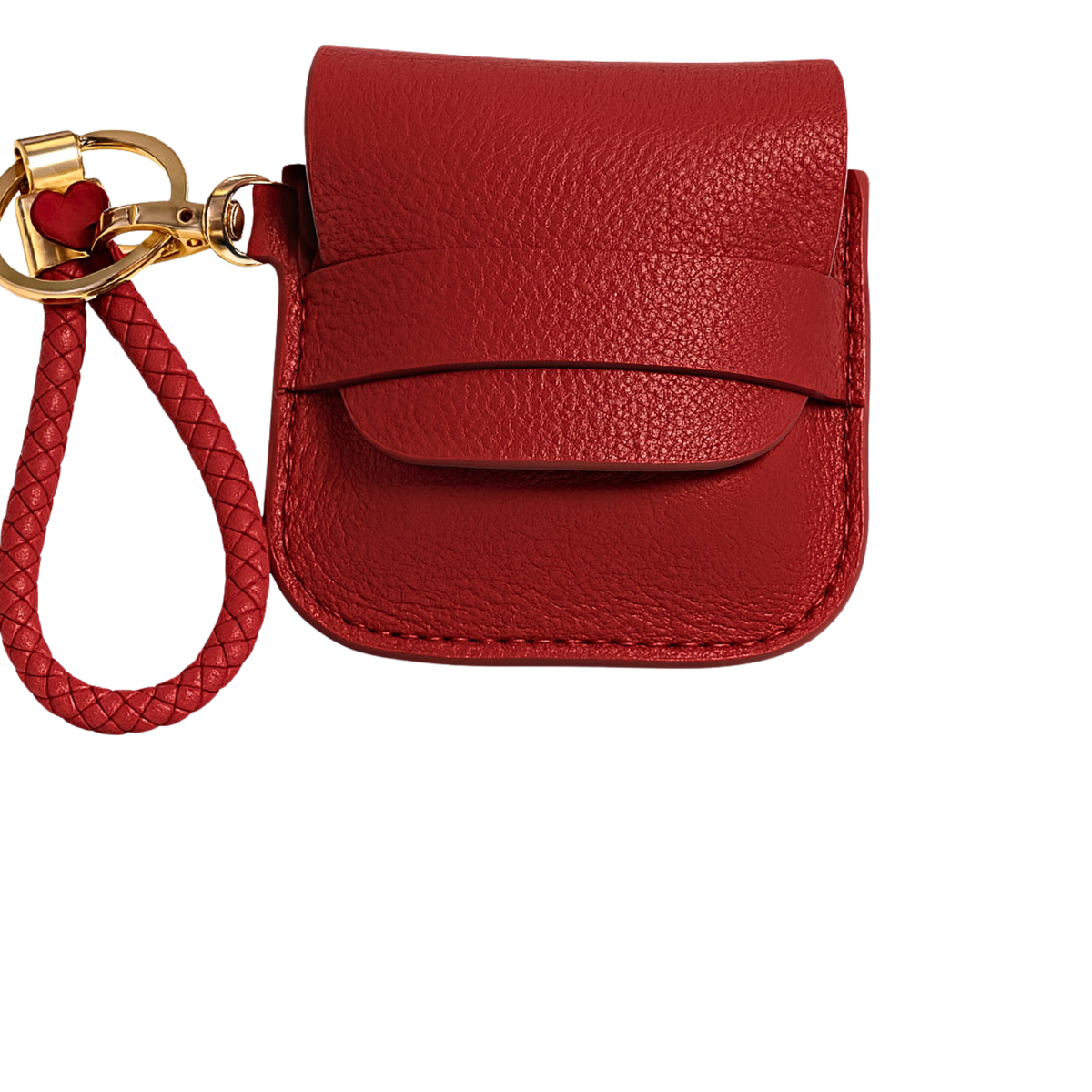 Geranium Red Moodzee Charm Bag – Vegan Leather Essential Oil Holder
