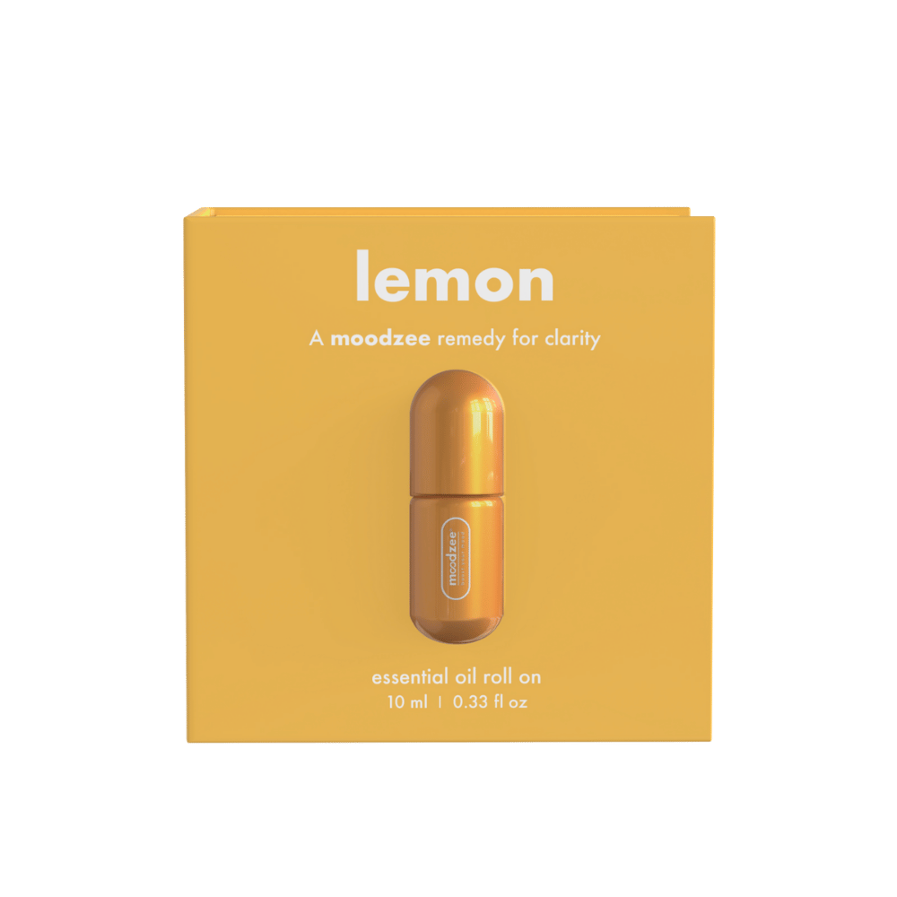 Lemon Moodzee packaging box, closed