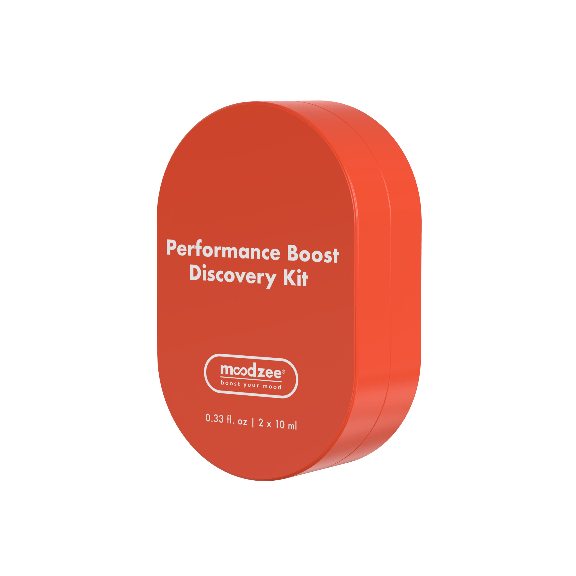 Moodzee Performance Duo gift set in red oval box