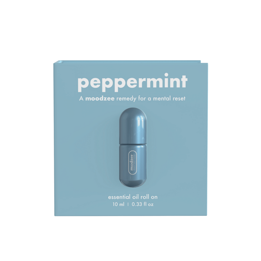 Peppermint Moodzee packaging box, closed